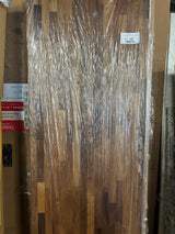 6 ft. L x 25 in. D Finished Engineered Walnut Butcher Block Countertop