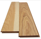 Natural Hickory 3/8 in. T x 5 in. W Wire Brushed Engineered Hardwood Flooring (19.7 sqft/case)