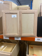 Recessed Panel 30 in. W x 12 in. D x 24 in. H Assembled Wall Bridge Cabinet in Unfinished