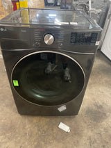 LG 7.4 cu. ft. Ultra Large Capacity Smart Wi-Fi Enabled Front Load GAS Dryer with TurboSteam and Built-In Intelligence