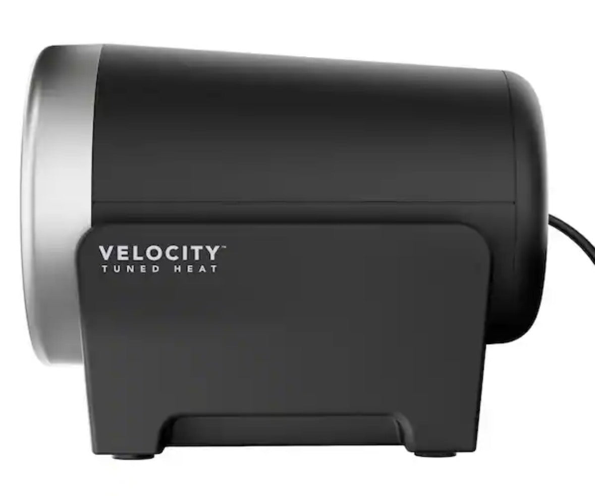 VC-01 1500-Watts 5.87 in. Black Indoor Electric Ceramic Fan Space Heater with Advanced Safety Features