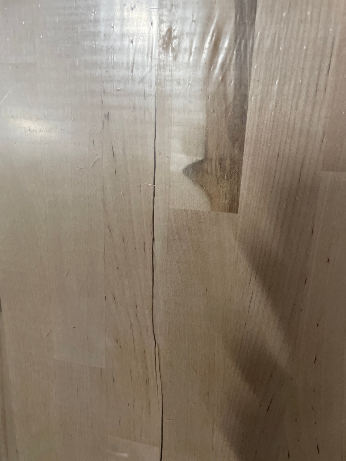 6 ft. L x 39 in. D Unfinished Birch Solid Wood Butcher Block Island Countertop With Eased Edge