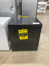 Garage Ready 20.67 in. 1.8 cu. ft. Manual Defrost Chest Freezer with Temperature Alarm Chest Freezer in Black