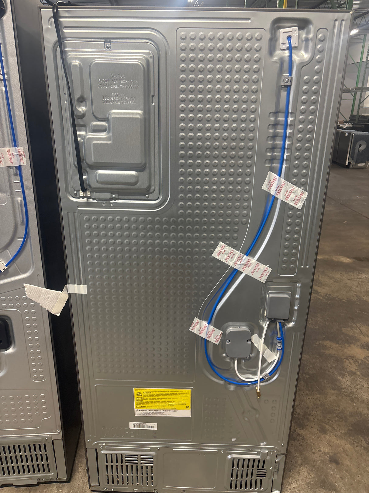 Samsung 22 cu. ft. Smart 3-Door French Door Refrigerator with External Water Dispenser