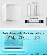 Profile 25.94 in. 3 Fan Speeds Window Fan in White with Reversible Airflow