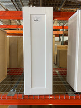 Shaker Assembled 12x36x12 in. Wall Kitchen Cabinet in Satin White