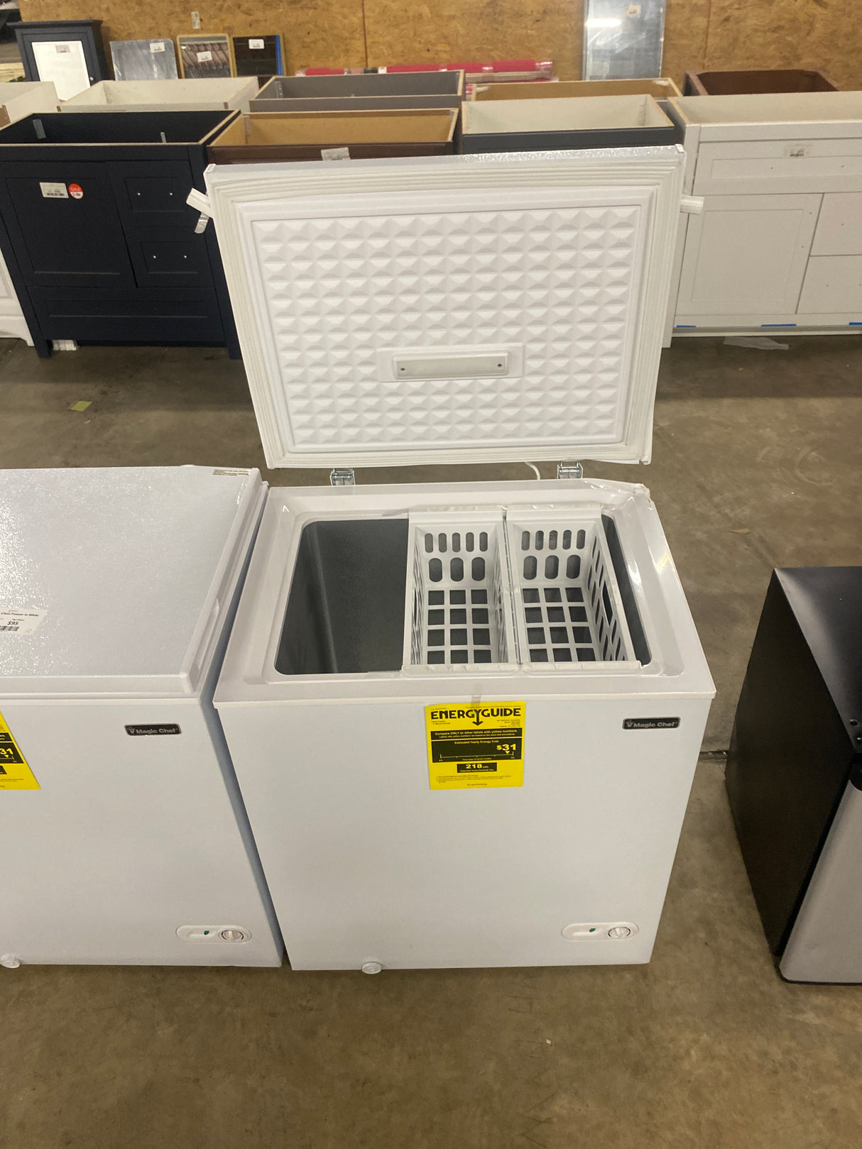 5.0 cu. ft. Chest Freezer in White