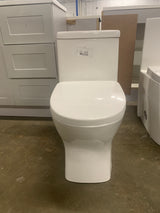 Sublime II 1-Piece 0.8/1.28 GPF Dual Flush Compact Toilet in White, Seat Included