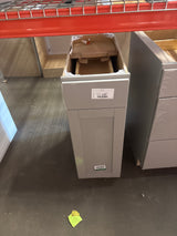 Westfield Dusk Gray Shaker Stock Assembled Base Kitchen Cabinet (12 in. W x 23.75 in. D x 35 in. H)