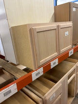 36 in. W x 12 in. D x 18 in. H Assembled Wall Bridge Kitchen Cabinet in Unfinished with Recessed Panel