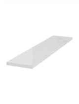 21.25 in. W. Carrara Engineered Stone Side splash in White