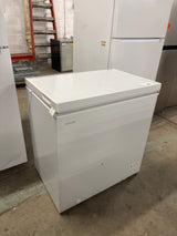 7.0 cu. ft. Manual Defrost Chest Freezer with LED Light in White Garage Ready