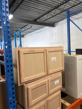 Recessed Panel 36 in. W x 12 in. D x 18 in. H Assembled Wall Bridge Cabinet in Unfinished