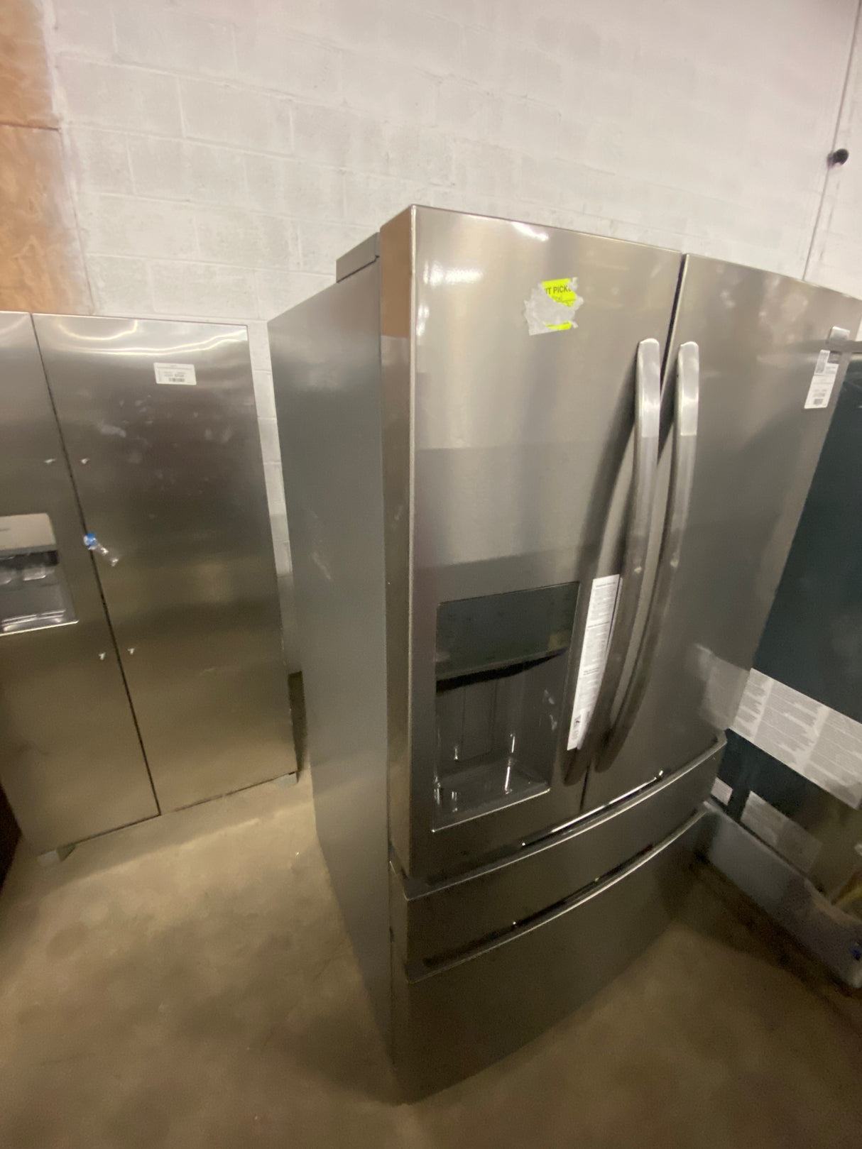 36 in. 26 cu. ft. Standard-Depth 4-Door French Door Refrigerator in Fingerprint-Resistant Stainless Steel Look