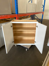Courtland Shaker Assembled 30 in. x 30 in. x 12 in. Stock Wall Kitchen Cabinet in Polar White Finish
