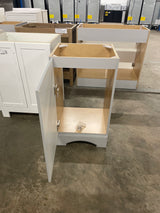 19 in. Single Sink Pearl Gray Bath Vanity without Top (Assembled)