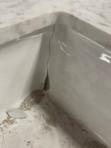 Doveton 60 in. W x 19 in. D x 34.50 in. H Bath Vanity in White with White Cultured Marble Top