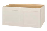 Avondale 36 in. W x 24 in. D x 18 in. H Ready to Assemble Plywood Shaker Wall Bridge Kitchen Cabinet in Antique White