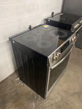 Gallery 30 in. 6.2 cu.ft. 5 Burner Element Slide-In Electric Range w/ Total Convection & Air Fry, SmudgeProof Stainless