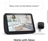 Mini Indoor Wired 1080p Wi-Fi Security Camera in White