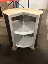 Westfield Dusk Gray Shaker Stock Assembled Base Kitchen Cabinet (36 in. W x 23.75 in. D x 35 in. H)