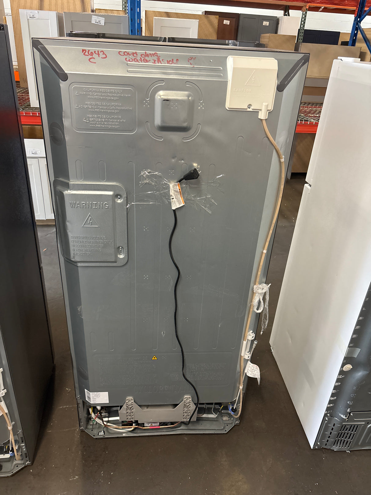 31.5 in. 18 cu. ft. Counter Depth French Door Refrigerator in Fingerprint-Resistant Stainless Look