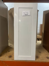 Westfield Feather White Shaker Stock Assembled Wall Kitchen Cabinet (12 in. W x 12 in. D x 30 in. H)