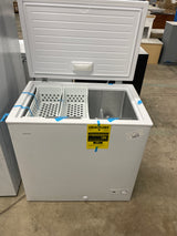 7.0 cu. ft. Manual Defrost Chest Freezer with LED Light in White Garage Ready