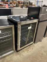 23.4 in. 50 Bottle, 154 Can, Wine and Beverage Cooler with Stainless Steel Door