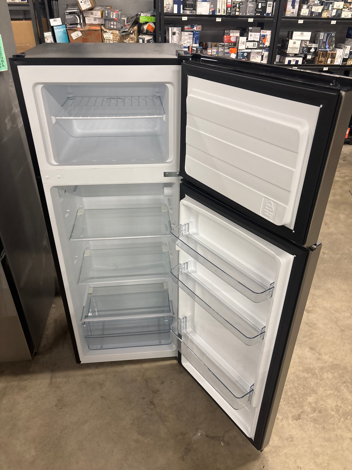 7.2 cu. ft. Top Freezer Refrigerator in Stainless Steel Look