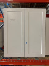 Shaker 36 in. W x 12 in. D x 42 in. H Assembled Wall Kitchen Cabinet in Satin White