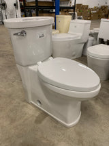 Cadet 3 Decor Tall Height 2-Piece 1.28 GPF Single Flush Elongated Toilet with Seat in White, Seat Included