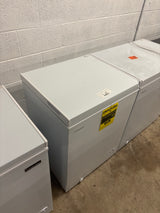5.0 cu. ft. Manual Defrost Chest Freezer with LED Light in White Garage Ready