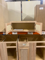 Hampton 30 in. W x 12 in. D x 12 in. H Assembled Wall Bridge Kitchen Cabinet in Unfinished