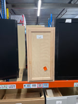 Recessed Panel 18 in. W x 12 in. D x 36 in. H Assembled Wall Cabinet in Unfinished
