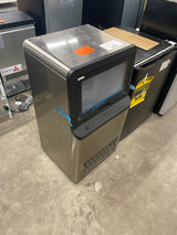 15.4 in. 105 lbs. / 24H Full Size Cube Freestanding Commercial Ice Maker in Stainless Steel, Clean Cycle and 3-Ice types
