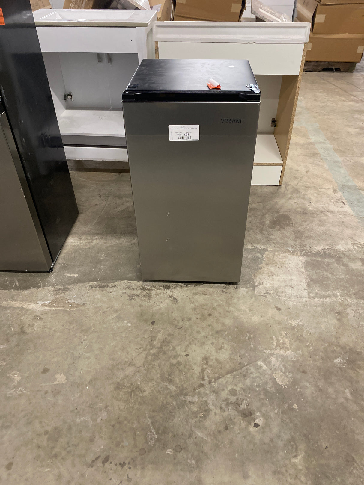 3.2 cu. ft. Mini Refrigerator in Stainless Steel, ENERGY STAR