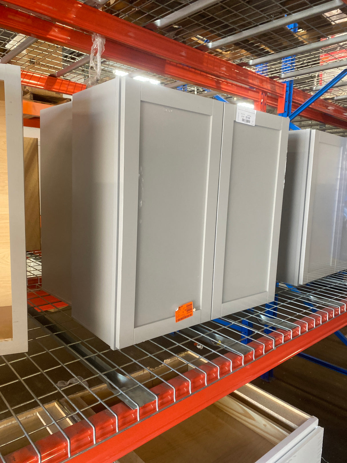 Courtland 30 in. W x 12 in. D x 30 in. H Assembled Shaker Wall Kitchen Cabinet in Sterling Gray