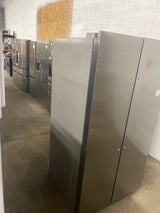 Gallery 36 in. 26 cu. ft. Standard Depth Side-by-Side Refrigerator in Stainless Steel with Internal Water Dispenser