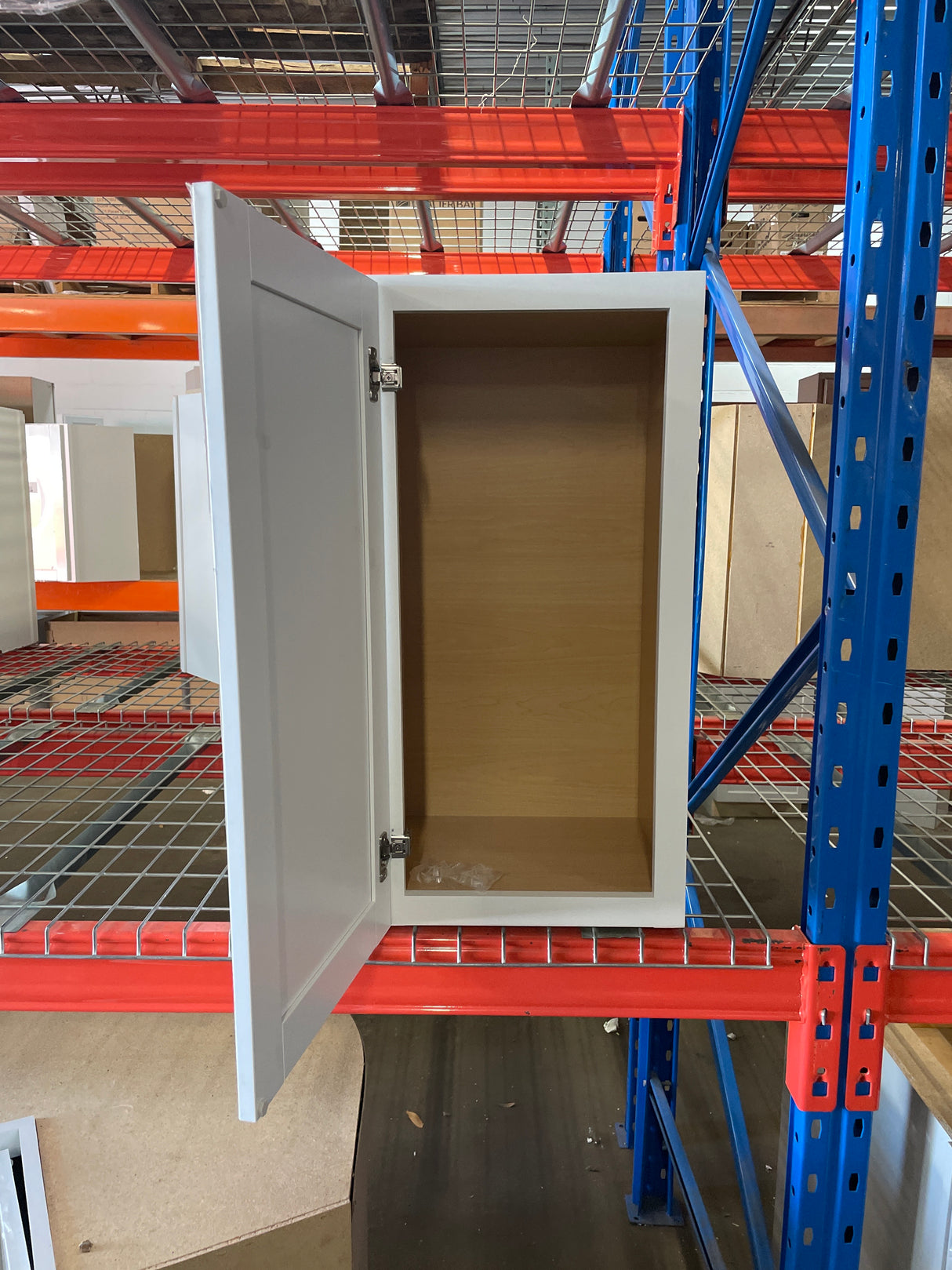 Westfield Feather White Shaker Stock Assembled Wall Kitchen Cabinet (15 in. W x 12 in. D x 30 in. H)