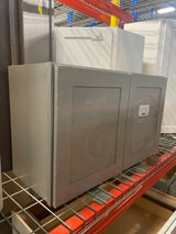 Westfield Dusk Gray Shaker Stock Assembled Wall Kitchen Cabinet (30 in. W x 12 in. D x 18 in. H)