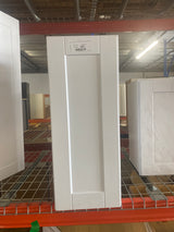 Shaker 12 in. W x 12 in. D x 30 in. H Assembled Wall Cabinet in Satin White