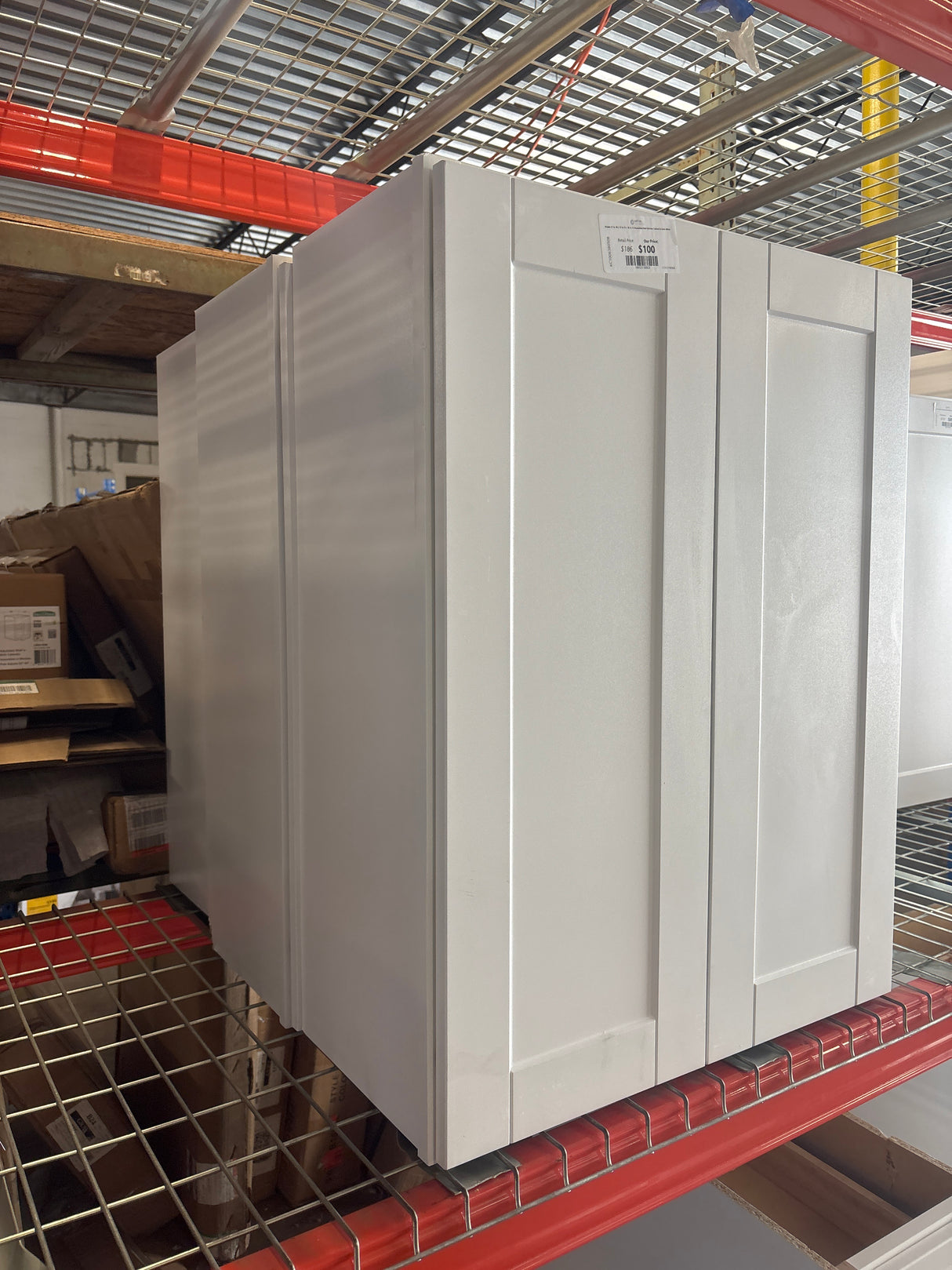 Shaker 27 in. W x 12 in. D x 36 in. H Assembled Wall Kitchen Cabinet in Satin White