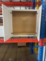 Westfield Feather White Assembled Wall Kitchen Cabinet (30 in. W x 12 in. D x 30 in. H)