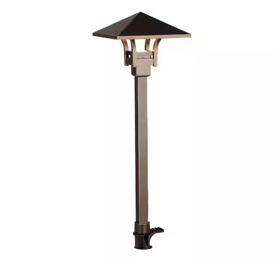 115 Lumen Oil Rubbed Bronze Integrated LED Weather Resistant Outdoor Landscape Path Light