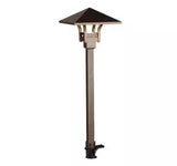115 Lumen Oil Rubbed Bronze Integrated LED Weather Resistant Outdoor Landscape Path Light