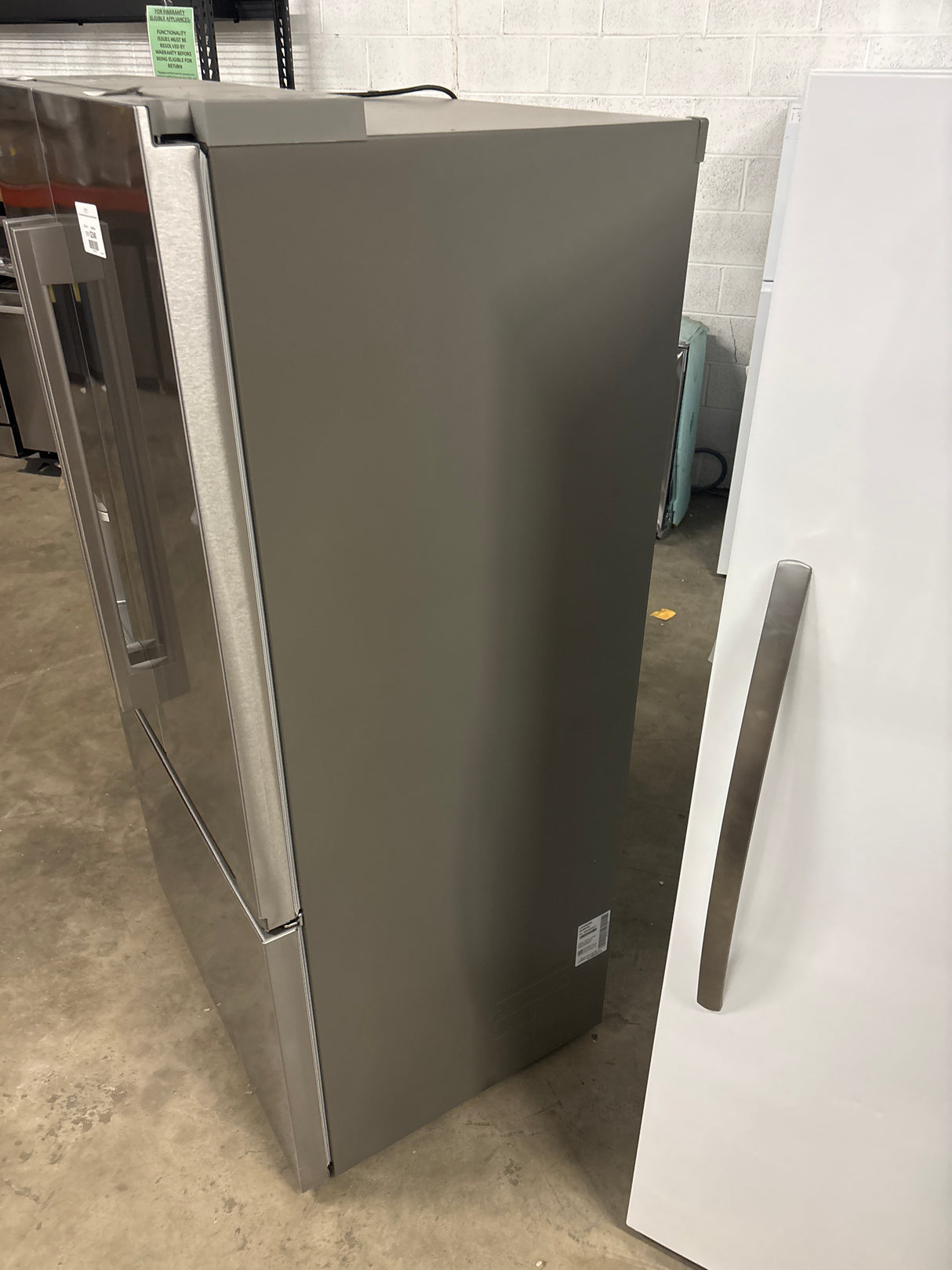 LG Counter-Depth MAX with Zero Clearance 3-Door French Door Refrigerator