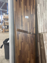 8 ft. L x 25 in. D Finished Engineered Walnut Butcher Block Countertop