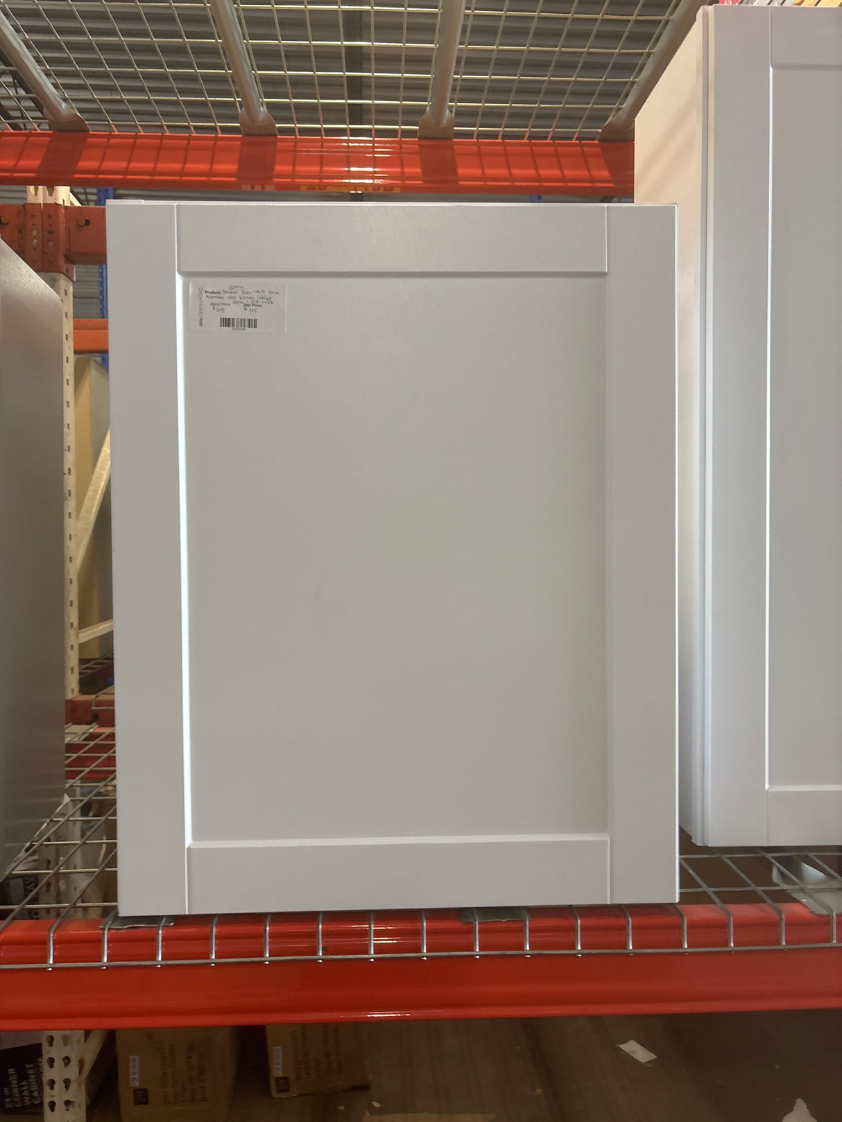 Shaker Satin White Stock Assembled Wall Kitchen Cabinet (24 in. x 30 in. x 12 in.)