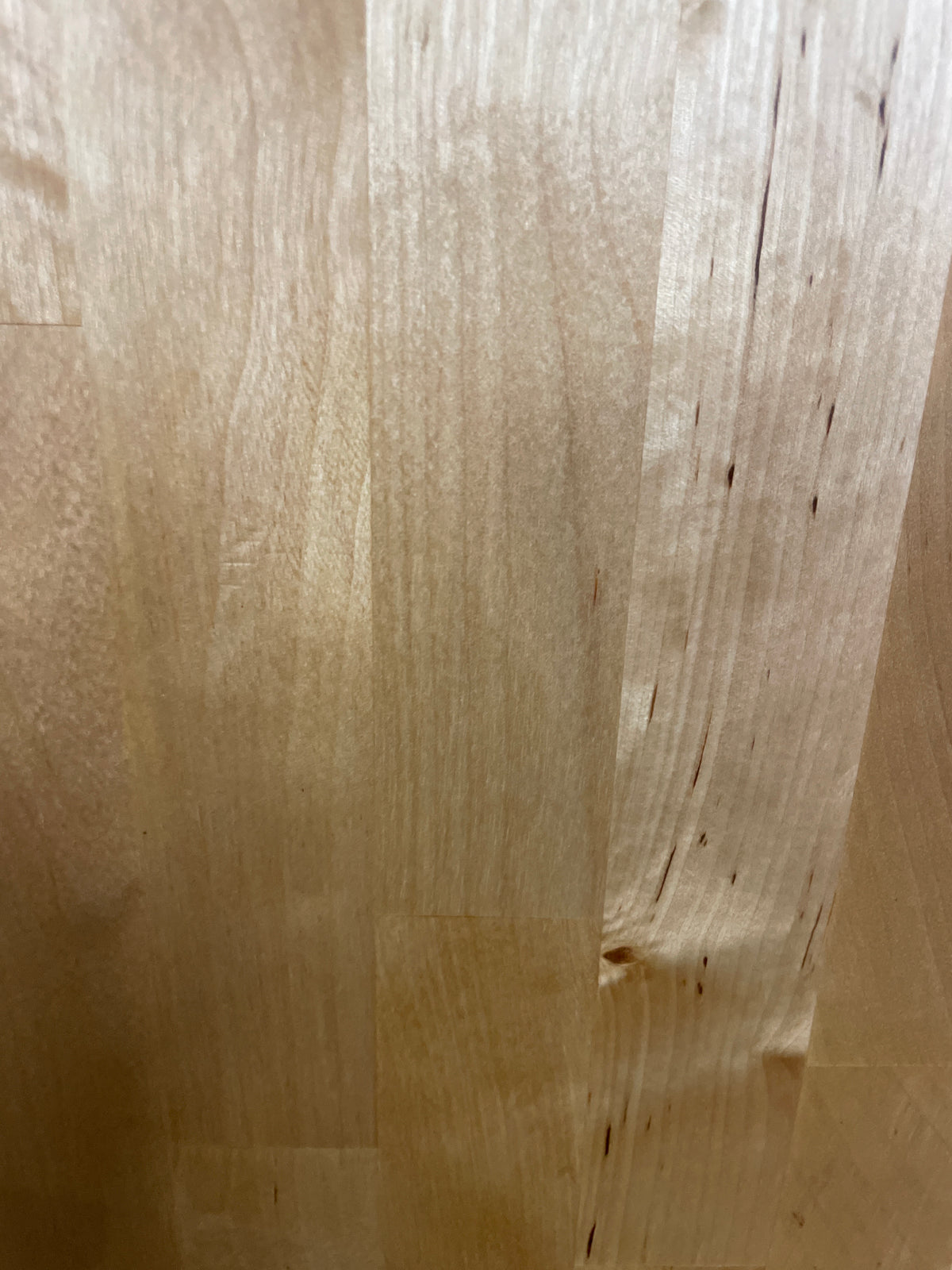 5 ft. L x 30 in. D Finished Engineered Birch Butcher Block Desktop Countertop